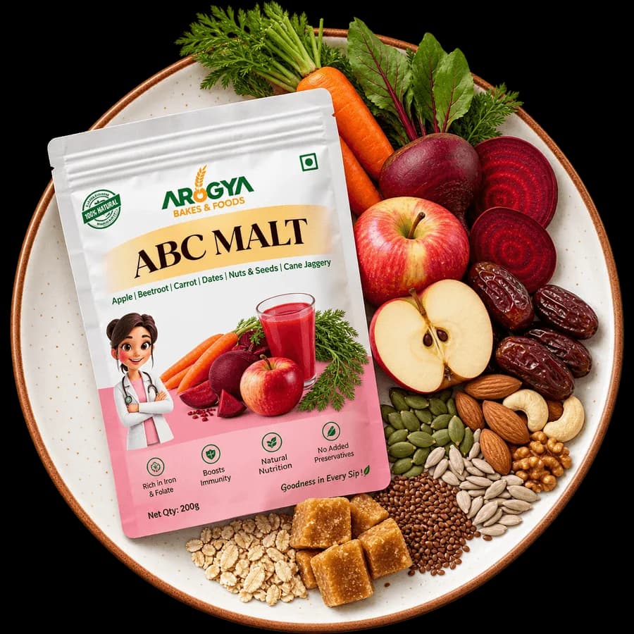Arogya Bakes Doctor-Crafted Organic ABC Malt Platter