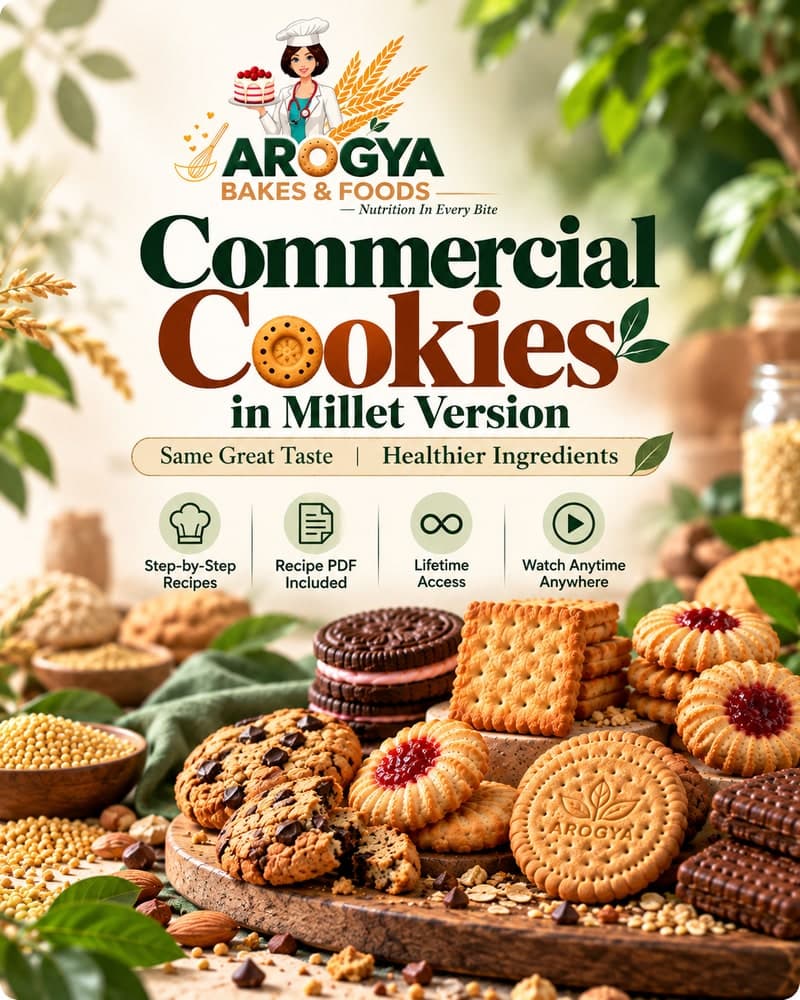 Cover of the course Commercial Millet Cookies Masterclass