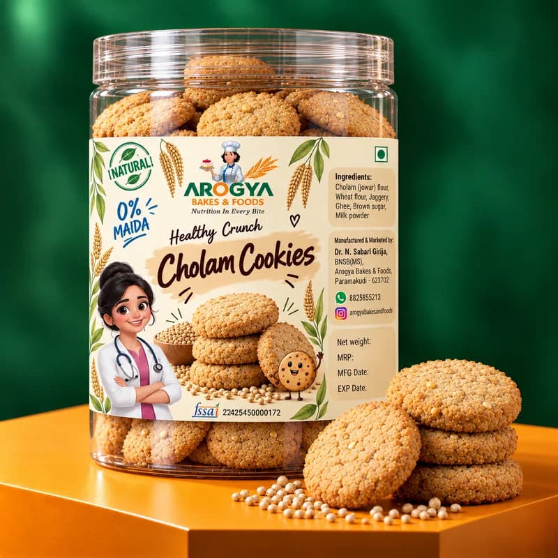 Cholam Cookies