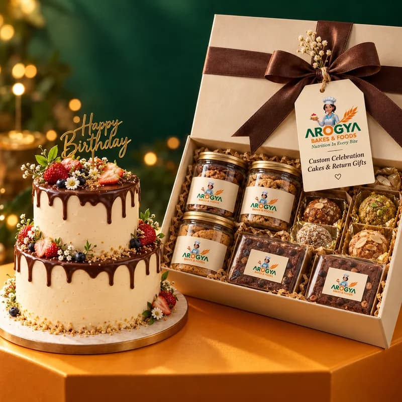 Custom Celebration Cakes & Return Gifts
