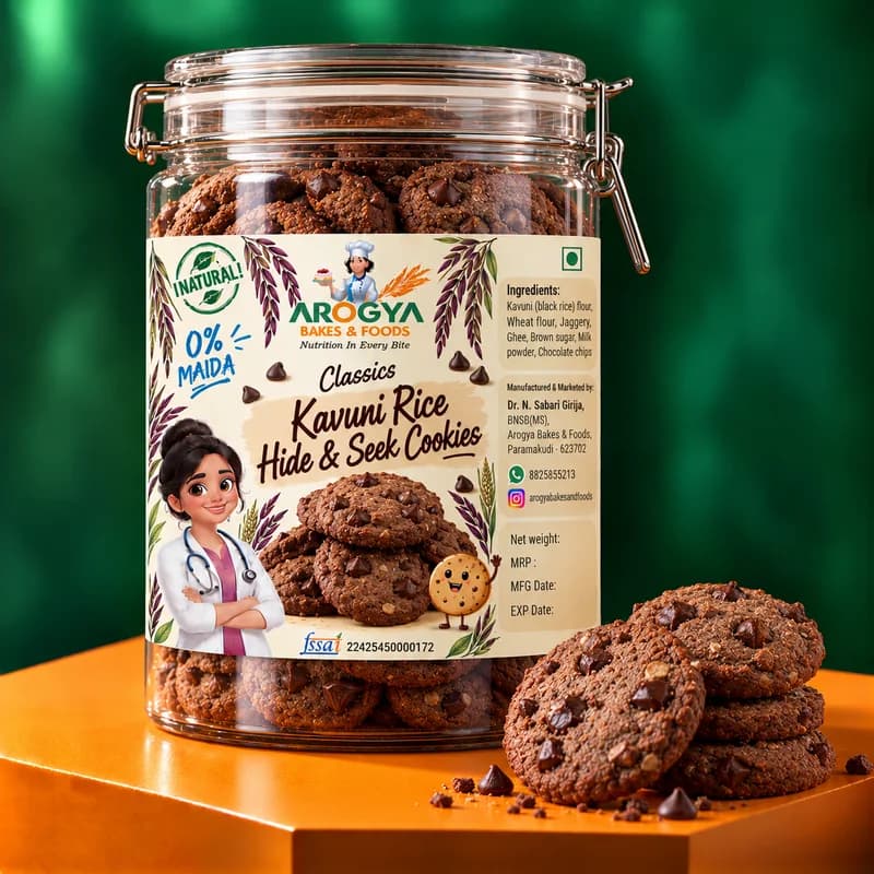Kavuni Rice Cookies