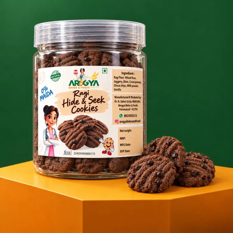Kavuni Rice Hide & Seek Cookies