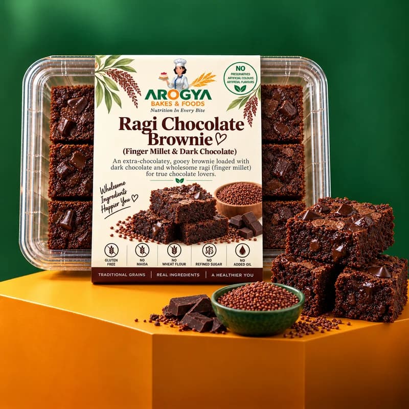 Ragi Brownie