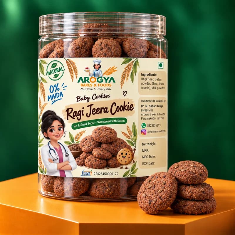 Ragi Jeera Cookie
