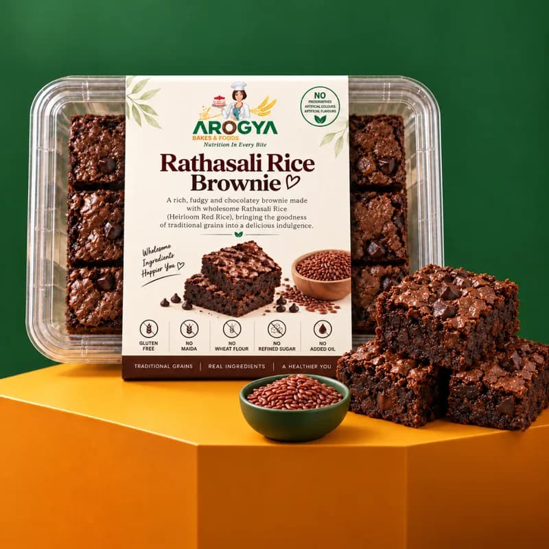 Rathasali Rice Brownie