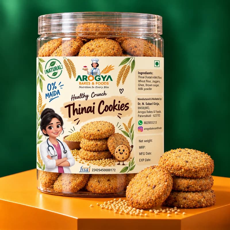 Thinai Cookies