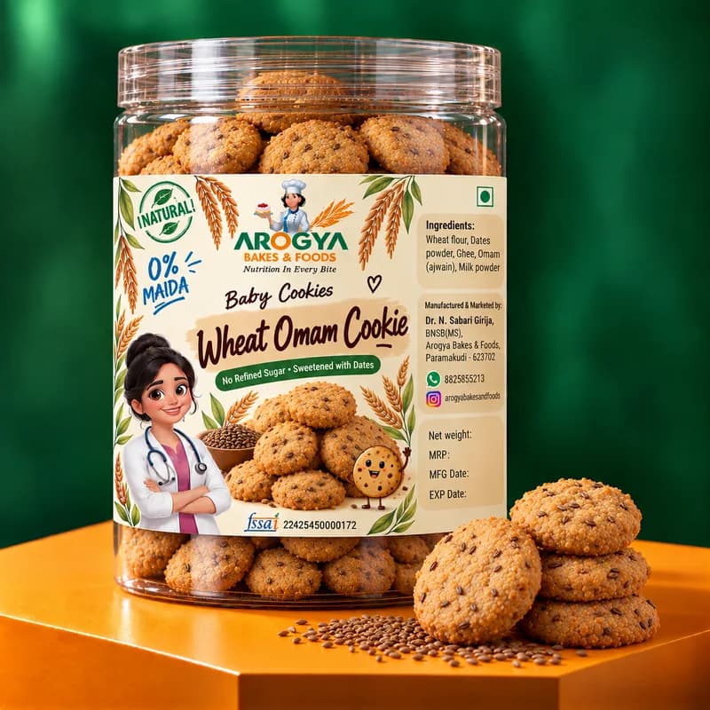 Wheat Omam Cookie